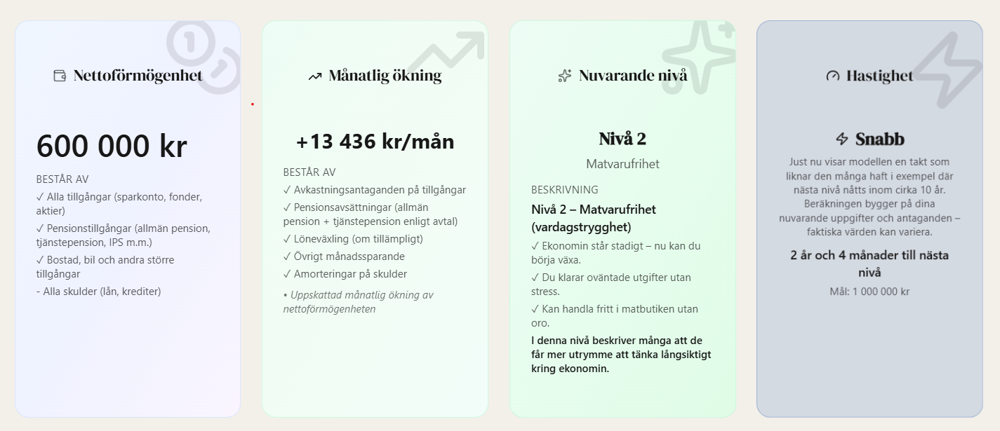 Helhetsbild av din nettoförmögenhet - bild 1